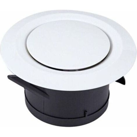 Grille d'aération VMC Ø100 mm triple griffe réglable – Ventilation pour salles de bain et cuisines (1/5)