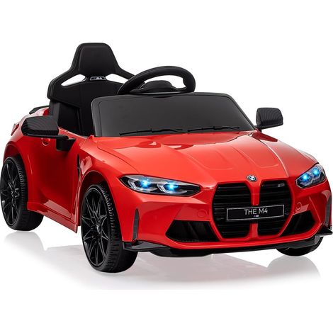 Voiture Électrique 12V pour Enfants BMW M4 avec Télécommande, Bluetooth, LED, Musique, 3 Ans et + (1/5)