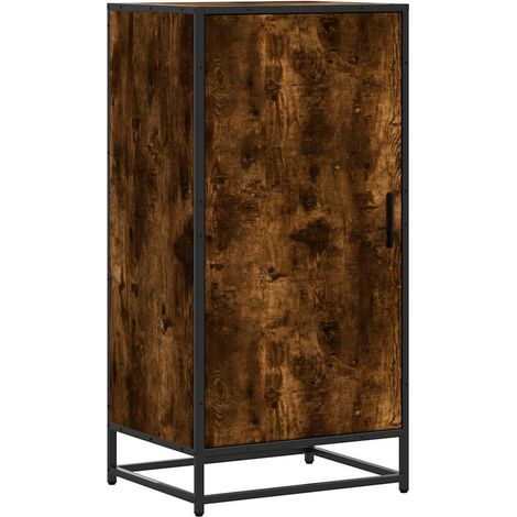 Maison Exclusive - Zapatero madera contrachapada roble ahumado 48