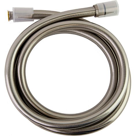Flexible Chromalux 1,20m pour douchette wc, Nickel brossé - 1121CNC (1/2)