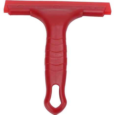 Raclette pour vitres teintées, nettoyante portable pour vitres de voiture, raclette multi-usages pour pare-brise, rouge (1/5)