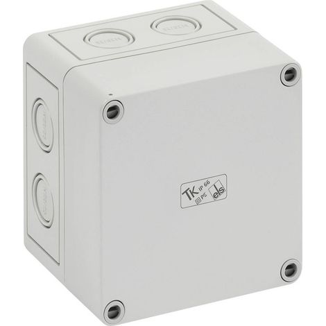 Coffret d'installation Spelsberg TK PS 1111-9-m 10590401 gris clair (RAL 7035) 110 x 110 x 90 Polystyrène expansé (EPS) (1/4)