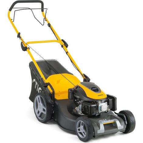 STIGA Combi 53 S Tagliaerba a Scoppio, 166 cc, 51 cm, Sacco 60 l – Trazione, Sistema 3-in-1 – Per prati domestici (1/5)