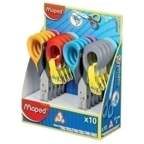 TIJERAS MAPED SENSOFT 3D 13 cm.ZD.EXP.10