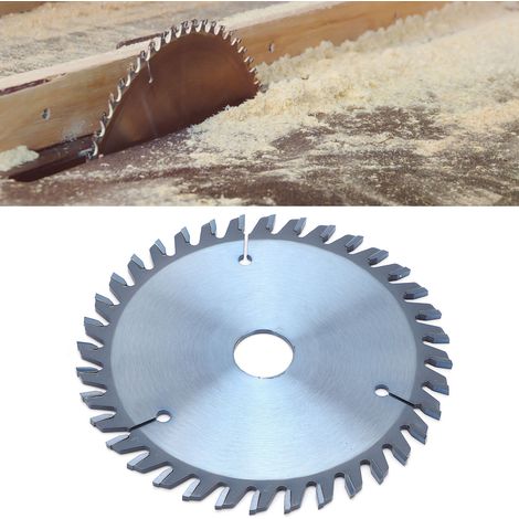 36T-160-25.4 Damast-Sägeblatt aus Aluminiumlegierung, für die Holzbearbeitung (1/5)