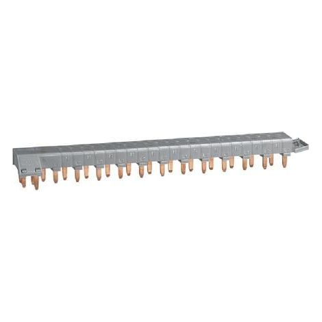 Peigne d'alimentation tétrapolaire tête de groupe HX³ horizontal optimisé - longueur 12 modules - LEGRAND