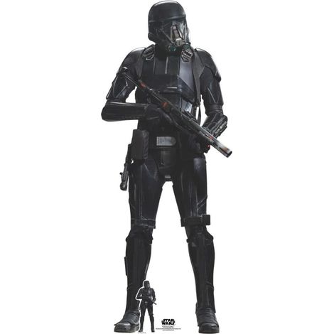 Figurine en carton Deathtrooper Star Wars Rogue one Hauteur 177 CM (1/5)