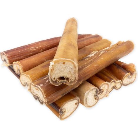Pénis de bœuf premium 15 cm (morceaux plus grands et plus épais) 4DOGS - 10 pièces (1/5)