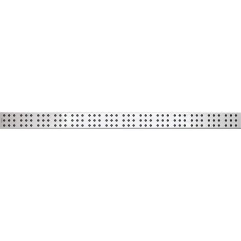 Griglia in acciaio inox lucidato per drenaggio lineare, classe APZ K3, 300 kg. (1/2)
