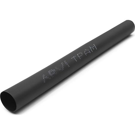 Gaine Thermorétractable - 6/3mm - Noir - Longueur 1m - Restreint 2:1 - Paroi Fine - Arvi Tpam-6.0-pt (1/2)