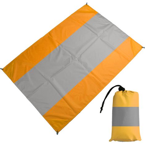 1 Tapis de plage, imperméable, léger, pliable, sans sable, séchage rapide, pique-nique, camping (1/5)