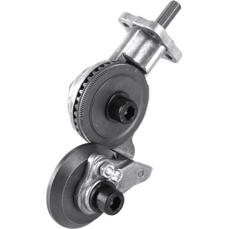 Outil coupe auxiliaire pour tôle 0,8mm Coupe rapide métal, fer, étain Accessoire perceuse électrique Cisailles adaptables gain de temps Pour carrosserie et bricolage (1/5)
