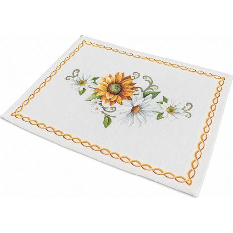 Mantel individual de tapiz de 35x45 cm "Girasoles" (1/3)