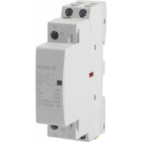 AC Contactor 2P 25A 220V/230V 1NO+1NC for Industry and Home Automation (1/5)