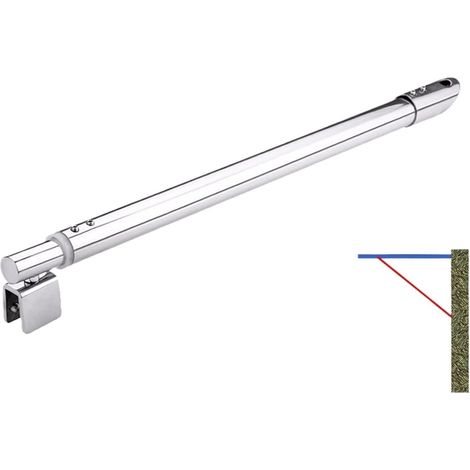 Support de paroi douche, barre douche en acier inoxydable 304 (1/5)