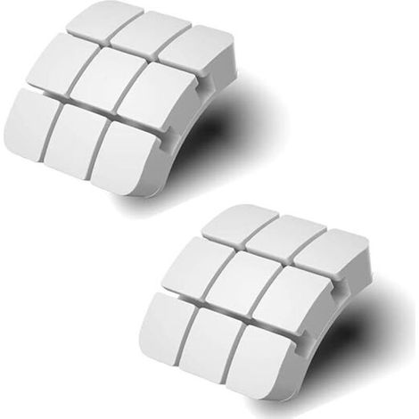 Lot de 2 supports de câbles en silicone auto-adhésifs pour câbles de charge, P (1/4)