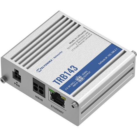Passerelle IoT Teltonika trb143 4G LTE interface M-Bus (1/2)