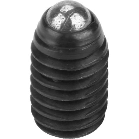 Jeu de 10 plongeurs à ressort à bille en acier au carbone à filetage hexagonal M5 (M58) (1/5)