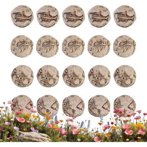 Bonsai Figuren 20 Stück Fischgräten Pflanzgefäß Figuren (1/5)