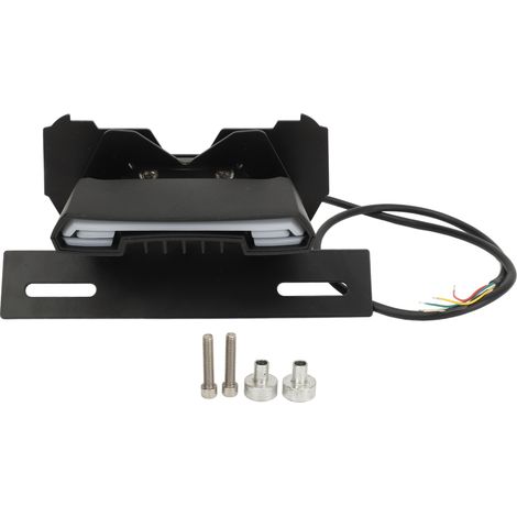 Support de plaque d'immatriculation arrière de moto avec lumière pour CRF450L CRF450RL 11 à 60V. (1/4)