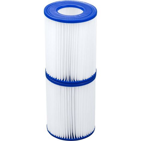 Lot 2 cartouches filtre piscine – Type II – pompe à filtre – référence 58094 – accessoires (1/5)