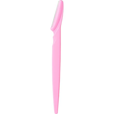 Ensemble de 3 rasoirs à sourcils en acier inoxydable — rose