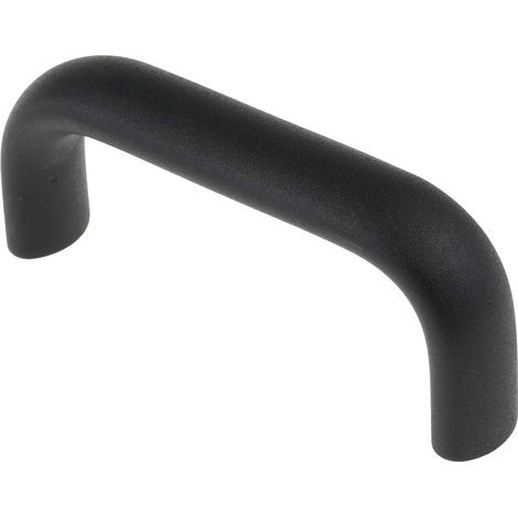 Poignée en Aluminium RS PRO, entraxe 100mm, 113mm x 47 mm x 20mm, filetage M6 Fixations invisibles ( Prix pour Paquet de 2 ) (1/2)