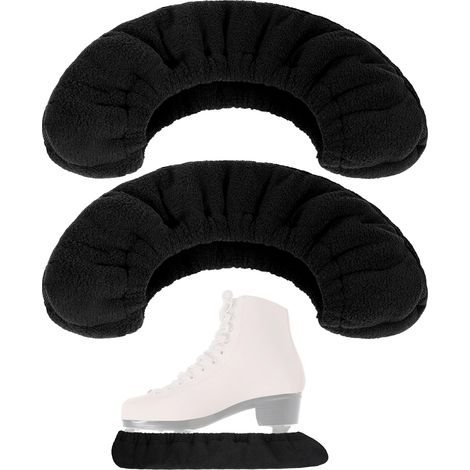 Protège-lames de patins à glace, 1 paire, couvre-patins en polaire épaisse, accessoires de patinage pour adultes et enfants (1/5)