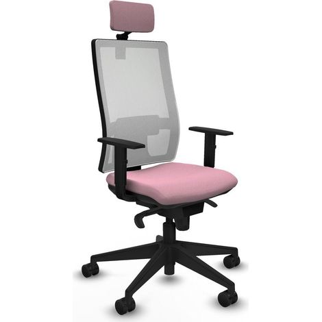 Piqueras y Crespo Horna Chaise de bureau rose confortable