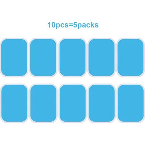 20/10 gel electrodes for EMS muscle stimulation, self-adhesive patches for abdominal massage device, compatible with the Emsculpt 05314-AquaForge electrical device