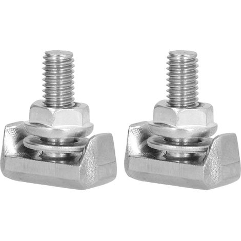 2 Pièces Borne De Batterie, Vis Tendeur Câble Acier Inoxydable, Remplacement 19116852 Pour Véhicule