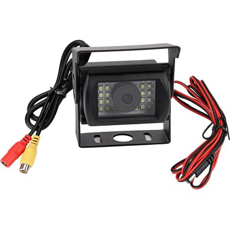 Caméra de recul HD étanche 24 LED à vision nocturne infrarouge pour marche arrière (1/5)