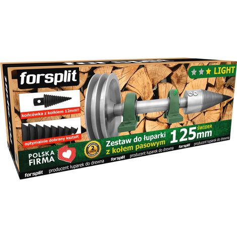 Divisor de barrena de 125 mm con polea / Kit ZK2U-125K2