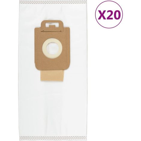 Sacs pour aspirateur Nilfisk - Lot de 20 sacs résistants et indéchirables Couleur : Beige Taille : Standard (1/5)