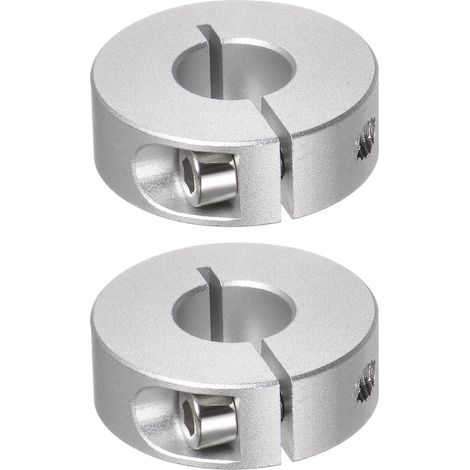 2pcs Bague de Réglage Bague Arrêt d'axe Butée Arbre Collier Diviser 14mm Alésage Aluminium Alliage, 35mm OD, 12mm Largeur pour Roue Brouette Pont Boîte Vitesses Anodisation (1/5)
