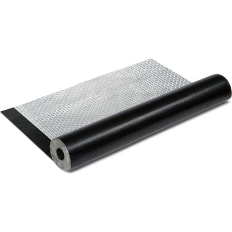 DSTOCK60 - Rouleau 1 Mètre de chape bitume paxalu blanc- Largeur 1 m - Couvre 1m2 - Découpé au mètre – Etanchéité souple pour toiture. cabane. niche.