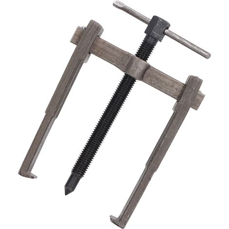 Extracteur de roulements de 15 cm (6 pouces) en acier au carbone à 2 griffes, outil d'extraction de roulements et d'engrenages pour automobiles, motos et machines. (1/5)