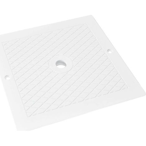Couvercle de Skimmer de Piscine, Couvercle de Skimmer de Haute Fiabilité, Filtration Efficace Couverture de Skimmer Quadrate Facile à Installer pour Piscine SPA,A (1/5)