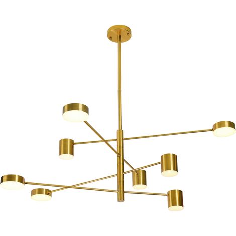 Italux Remdal Plafoniera moderna a sospensione multibraccio LED, 3000K
