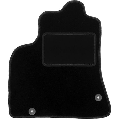 Tapis conducteur noir pour Citroën Berlingo II Multispace (2008-2018)