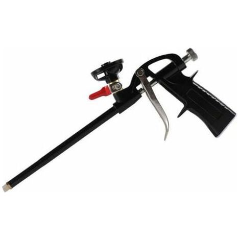 Pistolet à Mousse Polyuréthane Ajustable Professionnel Pistolet Mousse Expansive PU en Métal Pistolet de Calfeutrage avec Interrupteur No Nettoyage pour Remplir Sceller (1/5)