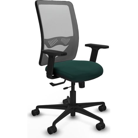 Chaise de bureau piqueras y crespo Zulema gris cuir synthétique (1/2)