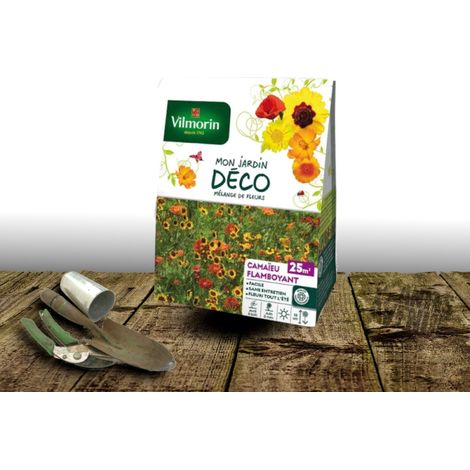 Graines en mélange - Camaïeu Flamboyant - Vilmorin/Sachet 25 m²