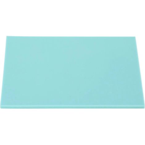 Bloc de gravure en caoutchouc 20 x 15 x 0,5 cm, en TPR souple, pour la gravure et la fabrication de tampons, vert menthe (1/4)