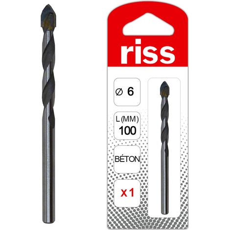 Foret spécial céramique Onyx Ø6mm - Riss (1/2)