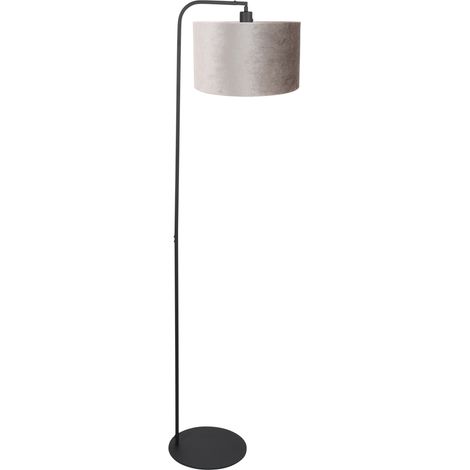 Steinhauer - lámpara de pie - Stang - negro - metal velours