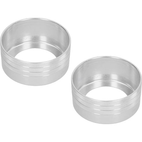 2 boutons rotatifs en alliage d'aluminium pour climatisation, garniture de commutateur, compatible Tundra 2014-2018 (1/5)