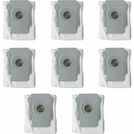 Pack Disposable Bags Replacement Dust Bags for iRobot Roomba i7 i7+ / i7 Plus E5 E6 E7 S9 S9+ Robot Vacuum Cleaner Self Cleaning Base, Dirt Disposal Bags Accessory Kit (1/5)