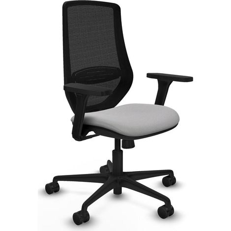 Piqueras-y-crespo Mardos sedia da ufficio grigio chiaro confortevole