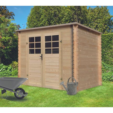 Onlywood Casetta in legno da giardino SLO 248 x 248 x 189 h. cm (1/2)